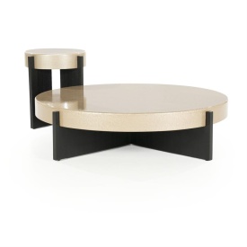 MASA LATERALA JULIET DESCHIS - MDF - BEJ - 40(L) x 40(l) x 48(h) cm - Img 6