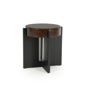 MASA LATERALA JULIET - MDF - MARO - 40(L) x 40(l) x 48(h) cm - Img 2