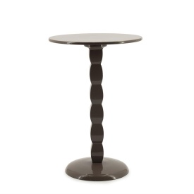MASA LATERALA PRINZ - ALUMINIU - TAUPE - 37(L) x 37(l) x 55(h) - Img 1