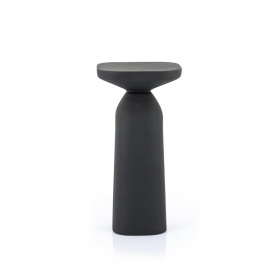 MASA LATERALA SQUAND MICA - ALUMINIU - NEGRU - 27(L) x 54(h) x 27(l) - Img 1