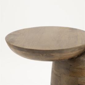 MASĂ LATERALĂ - WOOMBLE - MARO DESCHIS - 40(L) x 34(l) x 47(h) - Img 3