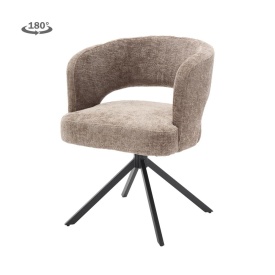 MURA - STOFA HAGA 39 CAPPUCCINO (PIVOTANT) - 60(L) x 62(l) x 81(h)