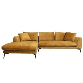NOTTINGHAM 2 5-AR + CHAISE L - ADORE 015 GALBEN PORTOCALIU - 287.5(L) x 170(l) x 92(h) - Img 1