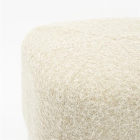 POUF KELSO - 100% POLIESTER - TAUPE - 40(L) x 40(l) x 40(h) - Img 3