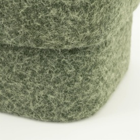 POUF KELSO - 100% POLIESTER - VERDE - 40(L) x 40(l) x 40(h) - Img 4