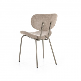 SCAUN ACE - METAL / TESATURA - BEJ - 50(L) x 80(h) x 61(l) - Img 8