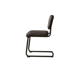SCAUN AVILA - METAL / MATERIAL - NEGRU / MARO - 54(L) X 82(H) X 46(L) - Img 2