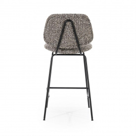SCAUN DE BAR JON - TESATURA / METAL - TAUPE - 45(L) x 95(h) x 52(l) - Img 6