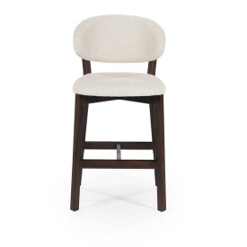 SCAUN DE BAR MIKKY MOON - TESATURA SI STEJAR - BEJ - 53(L) x 57.5(l) x 97.5(h) cm - Img 12