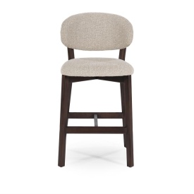 SCAUN DE BAR MIKKY MOON - TESATURA SI STEJAR - TAUPE - 53(L) x 57.5(l) x 97.5(h) cm - Img 12
