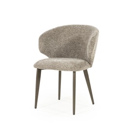 SCAUN MATEO - TAUPE NIATA - 61(L) x 61(l) x 79(h)