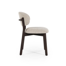 SCAUN MIKKY MOON - TESATURA SI STEJAR - TAUPE - 51(L) x 59.5(l) x 79(h) cm - Img 9