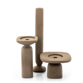 SUPORT LUMÂNARE SQUAND MEDIU - MARO - 9.6(L) x 9.6(l) x 18(h) - Img 3