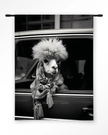 TABLOU - ALPACA IN TAXI - Img 5