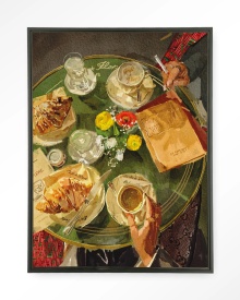 TABLOU - CROISSANTS AT CAFE DE FLORE - Img 2