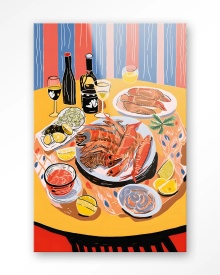 TABLOU - FRUITS DE MER - Img 8