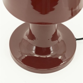 ALVO - METAL - BURGUNDY - 22(L) x 22(l) x 35(h) - Img 2