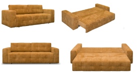 CANAPEA EXTENSIBILA DOMINO - 250(L) x 94(h) x 105(l) (cm) - Img 2