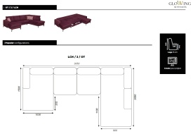 COLTAR EXTENSIBIL POLO - 305(L) x 94(h) x 200(l) (cm) - Img 2
