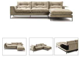 COLTAR LONDRA - (SET 4) - 306(L) x 87(h) x203(l) cm