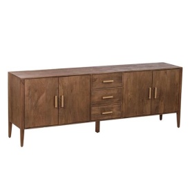COMODA BELVEDERE - LEMN DE MANGO [FSC] - MARO - 220(L) x 80(h) x 45(l) - Img 1