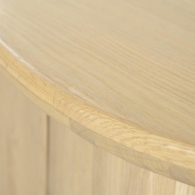 COMODA JOSH - LEMN SI FURNIR DE STEJAR - NATURAL - 180(L) x 50(l) x 80(h) cm - Img 11