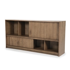 COMODA MILO - LEMN SI FURNIR DE STEJAR - MARO - 180(L) x 42(l) x 90(h) cm - Img 5