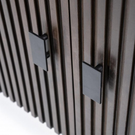 COMODA REMI CU 4 USI - DIN LEMN DE MANGO SI METAL - MARO - 170(L) x 80(h) x 45(l) - Img 6