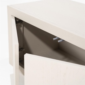 COMODA TV HELSINKI CM - LEMN SI FURNIR DE STEJAR - TAUPE - 200(L) x 42(l) x 45(h) cm - Img 8