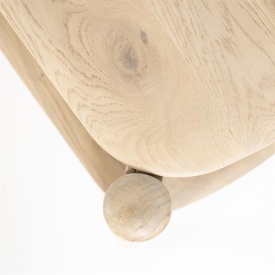 COMODA TV SELBU - STEJAR - NATURAL - 200(L) x 40(l) x 55(h) cm - Img 7