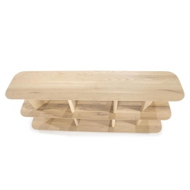 COMODA TY - STEJAR - NATURAL - 180(L) x 40(l) x 80(h) cm - Img 4