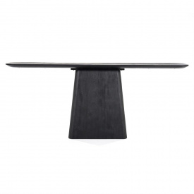 CONSOLA - LEMN DE MANGO - NEGRU - 180(L) x 75(h) x 40(l)