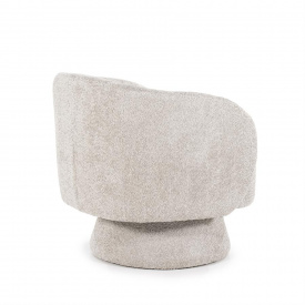 FOTOLIU BALOU - METAL / LEMN / MATERIAL 100% POLIESTER - GRI - 78(L) x 77(h) x 81(l) - Img 8