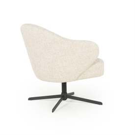 FOTOLIU CONNOR DONNA - TESATURA SI METAL - BEJ - 74.5(L) x 77(l) x 78.5(h) cm - Img 8