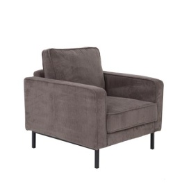 FOTOLIU NORWICH LARA - METAL / MATERIAL - NEGRU / MARO - 91(L) X 88(H) X 81(L)