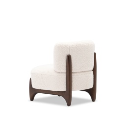 FOTOLIU PELMO - METAL / LEMN / MATERIAL 100% POLIESTER - ALB (CULOAREA SE POATE ALEGE) - 63(L) x 74(h) x 71(l) - Img 2