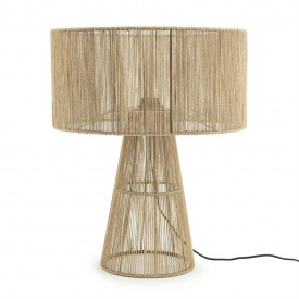 LAMPA DE MASA OSHU - IUTA - NATURAL - 40(L) x 50(h) x 40(l)