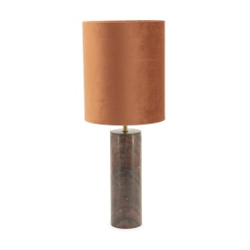 LAMPA DE MASA ROSSO - MARMURA - MULTICOLOR - 25(L) x 25(l) x 65(h)