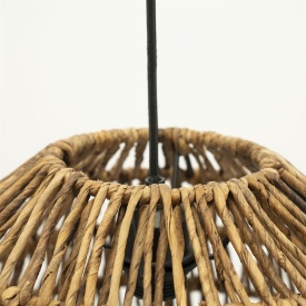 LAMPA SUSPENDATA BENTI MARE - PLANTA DE ABACA - NATURAL - 54(L) x 54(l) x 58(h) - Img 3