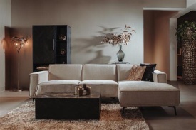 LEEDS 2 5-AL + CHAISE R - CITY 120 BEJ - 280(L) x 156(l) x 81(h) - Img 2