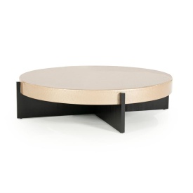 MASA DE CAFEA JULIET - MDF - BEJ - 110(L) x 110(l) x 28(h) cm - Img 2