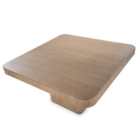 MASA DE DINING HARMONIE - LEMN SI FURNIR DE STEJAR - MARO - 140(L) x 140(l) x 77(h) cm - Img 5