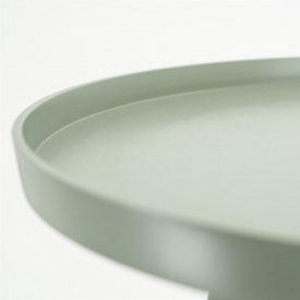 MASA LATERALA BEAN - METAL - VERDE - Ø35.5 x 48(h) - Img 2