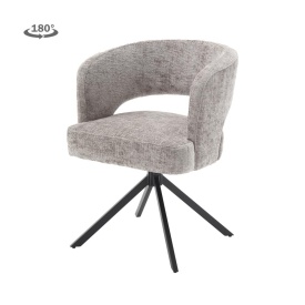MURA - MATERIAL HAGA 09 ARGINTIU (PIVOTANT) - 60(L) x 62(l) x 81(h)