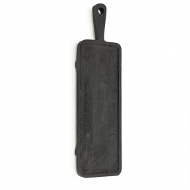 PLANCHA MARE - LEMN DE MANGO [FSC] - NEGRU - 74(L) x 4(h) x 20(l) - Img 2