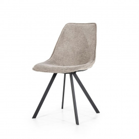 SCAUN BIG BOY - METAL / TESATURA - BEJ - 50(L) x 86(h) x 63(l)