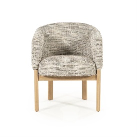 SCAUN CU COTIERA - MICHA - TAUPE NORI - 66(L) x 66(l) x 79(h) - Img 7