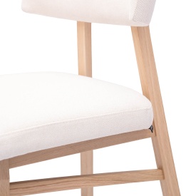 SCAUN DE BAR GLOV - LEMN [FSC] / MATERIAL - CULOARE LA ALEGERE - 51(L) x 95/107(h) x 57(l) - Img 6