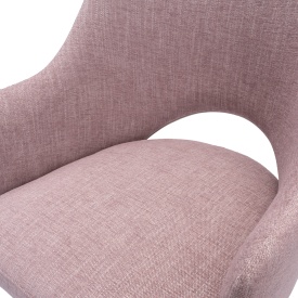 SCAUN ELSIE - LEMN / TESATURA - CULOARE LA ALEGERE - 56(L) x 87(h) x 60(l) - Img 4