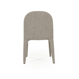 SCAUN JAXX TOSCANE - TESATURA, METAL SI LEMN - TAUPE - 51(L) x 59(l) x 82(h) cm - Img 6